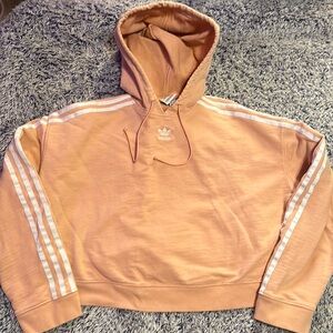ADIDAS CROPPED HOODIE
